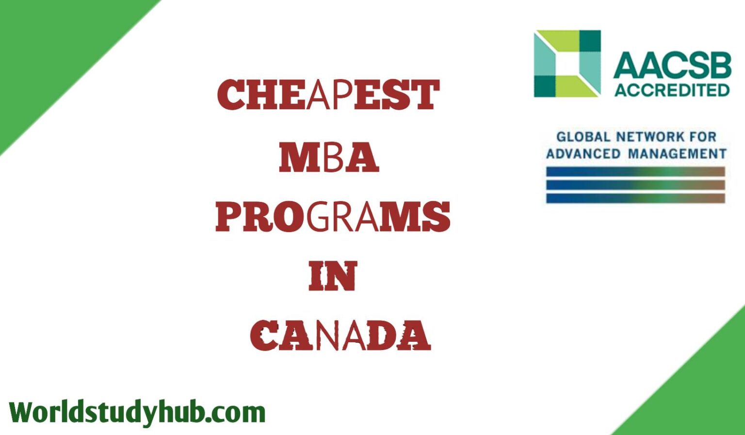 Top 6 Cheapest MBA programs in Canada 2024