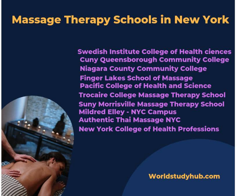 Massage Therapy Schools in New York