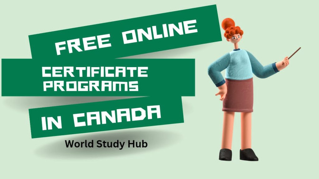 Free Online Courses With Diplomas In Canada
