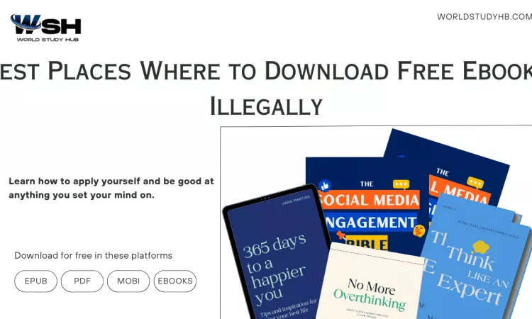 20 Best Places Where to Download Free Ebooks Illegally