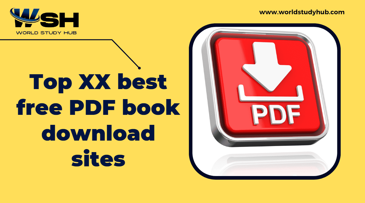 Best Free PDF Book Download Sites