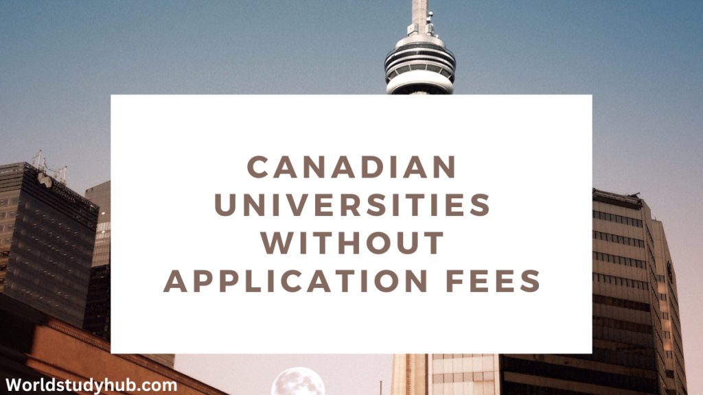 Canadian-Universities-without-Application-Fees