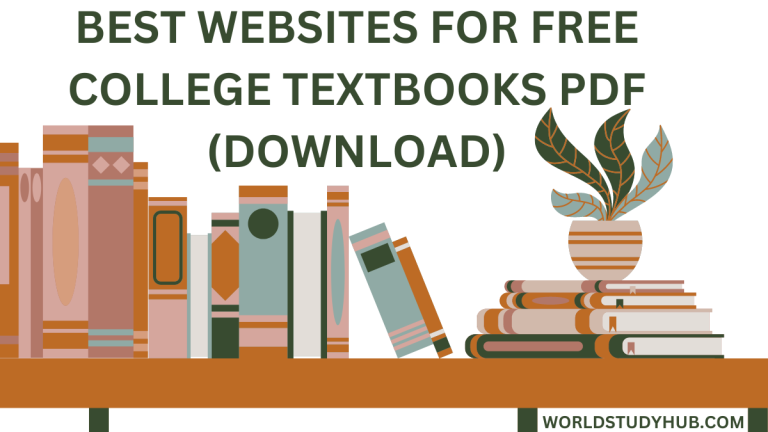 20 BEST Websites For Free College Textbooks PDF Download 2024   Websites For Free College Textbooks PDF 768x432 